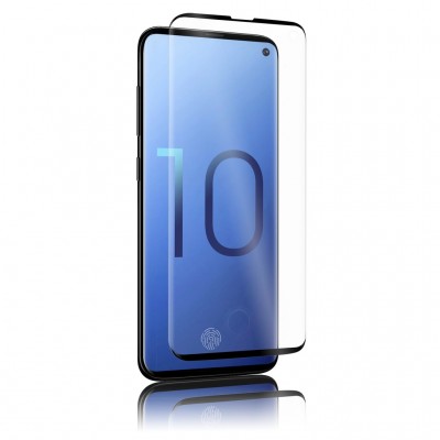 Full Face Tempered glass with fingerprint unlock / Αντιχαρακτικό Γυαλί Πλήρους Οθόνης με Αναγνώριση δακτυλικού αποτυπώματος 3D ΓΙΑ Samsung Galaxy S10  