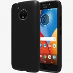 Oem Θήκη Σιλικόνης Matt 1,2 mm  Για Motorola Moto E4 plus  Μαύρο