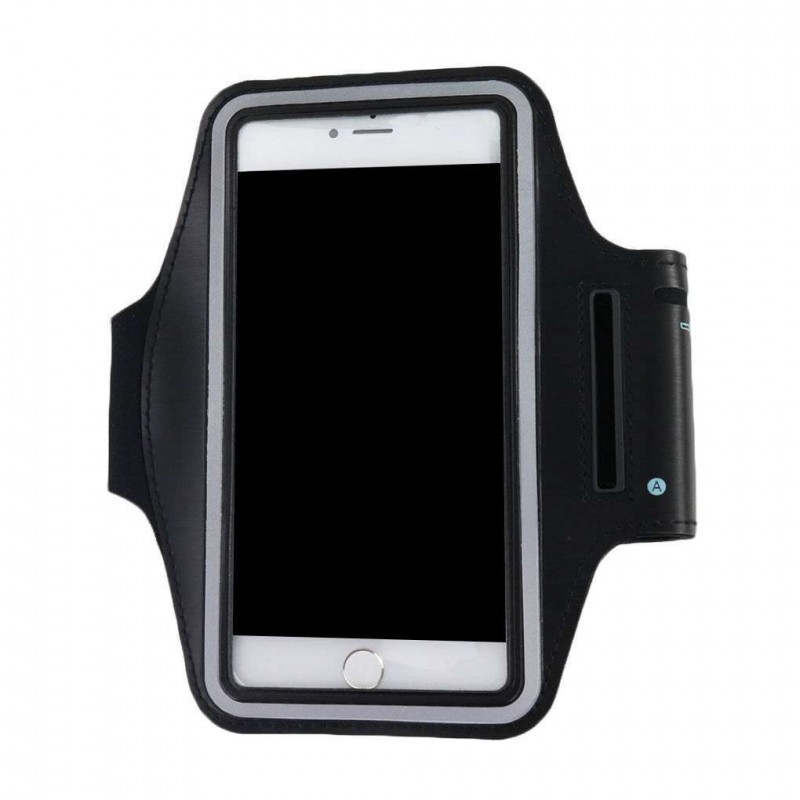 OEM Θήκη μπράτσου Armband Sprots Για Smartphones Μέχρι 6'' Μαύρη