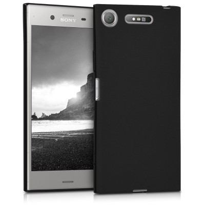 Oem Θήκη Σιλικόνης Matt 1,2 mm Για Sony Xperia XA1  Μαύρο