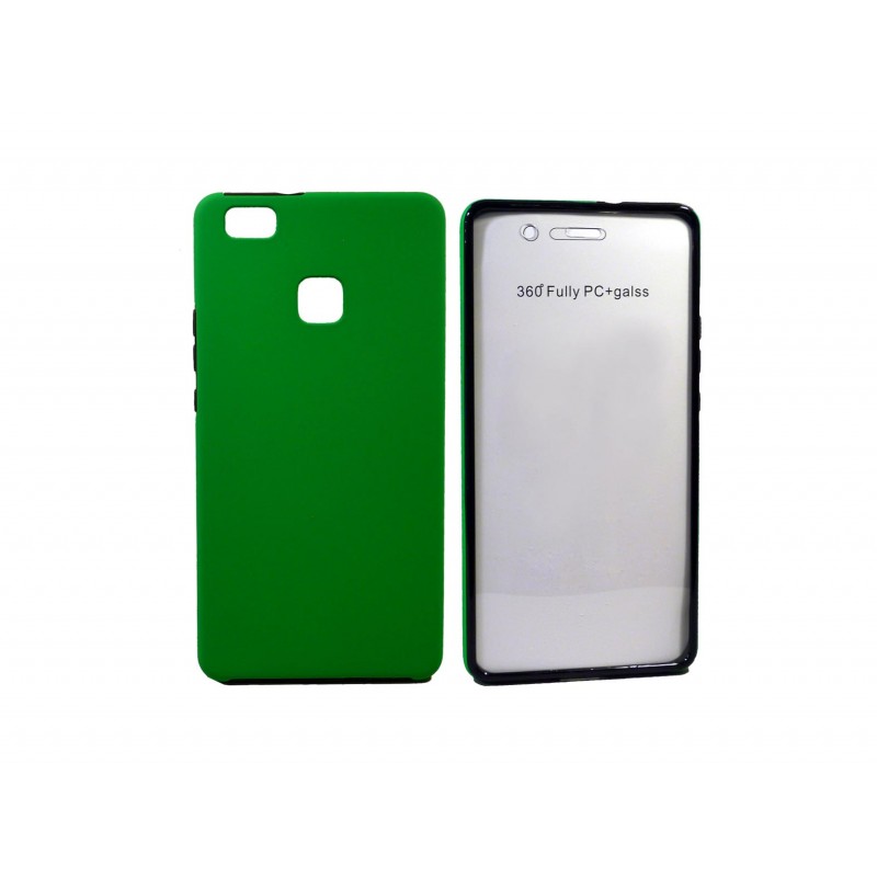 OEM Θήκη Σιλικόνης Full Cover Για Huawei Ascend P9 Lite  Πράσινο 