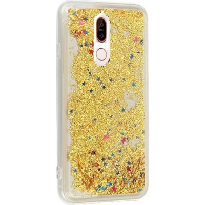 Oem Θήκη TPU Με Υγρό Glitter Για    Nokia 6 2018  Σχέδια
