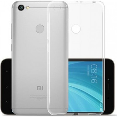 Θήκη Σιλικόνης Για  Xiaomi Redmi Note 5A Prime  Διάφανο
