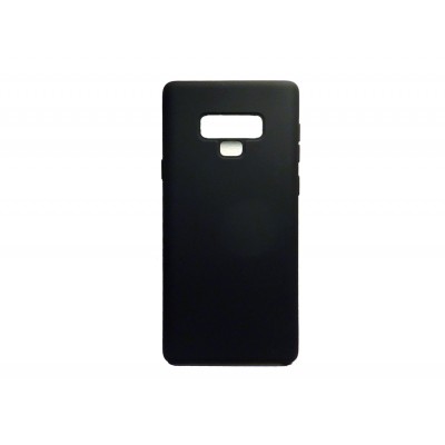  Oem Back Cover Soft Liquid Σιλικόνης Για Samsung Galaxy Note 9  Μαύρο