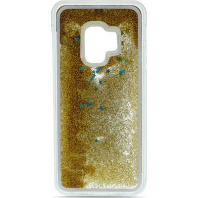 Oem Θήκη TPU Με Υγρό Glitter Για    Samsung Galaxy S9  Σχέδια