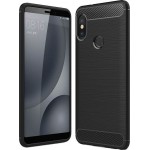 Θήκη Σιλικόνης Carbon Για  Xiaomi Redmi S2 2018  Μαύρο