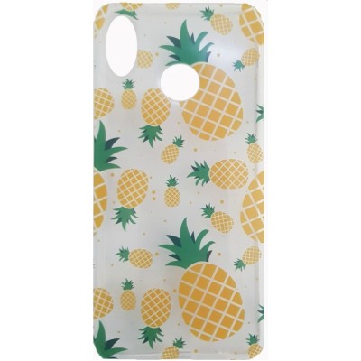 Forcell Θήκη Σιλικόνης Με Σχέδιο Summer PINEAPPLE Για Huawei P20 Lite  Σχέδια