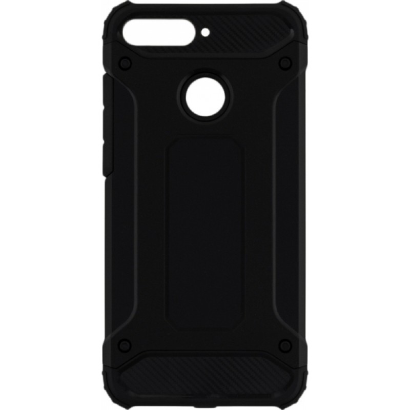 Oem Θήκη Armor Back Cover Για Huawei Y6 Prime 2018 Huawei Y6 2018 / Honor 7A  Μαύρο