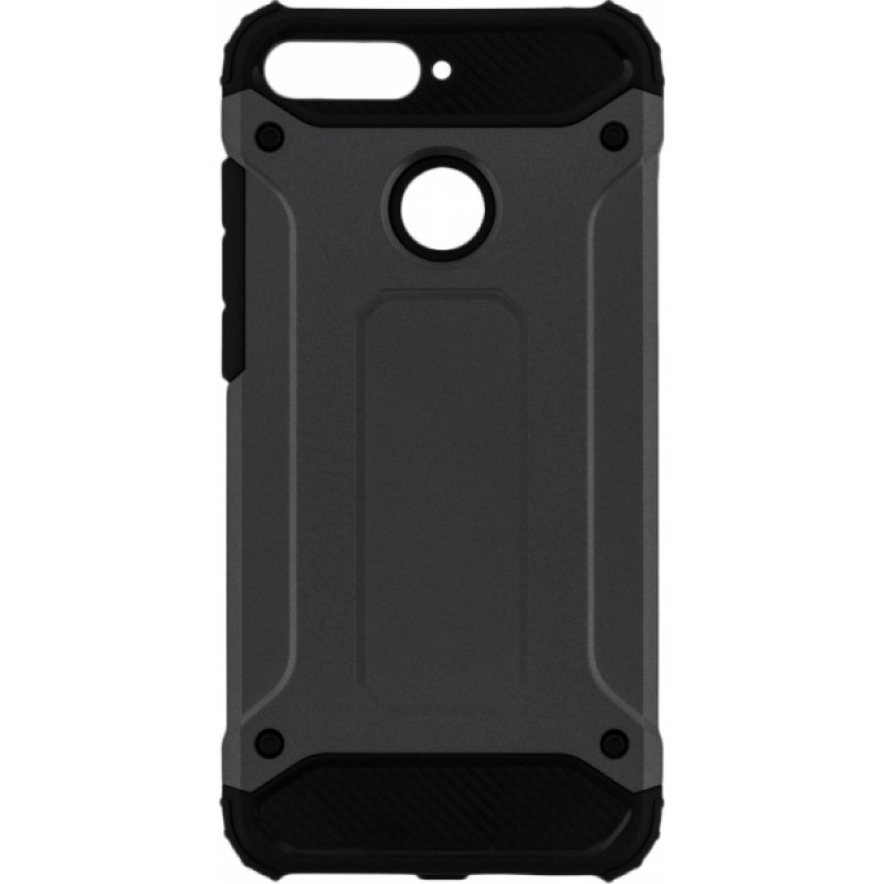 Oem Θήκη Armor Back Cover Για Huawei Y6 Prime 2018  Γκρι