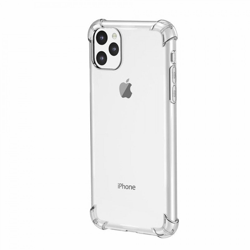 OEM Θήκη Σιλικόνης Anti Shock (1.5mm) Για Apple iPhone 12 Pro Max 6,7''  Διάφανο