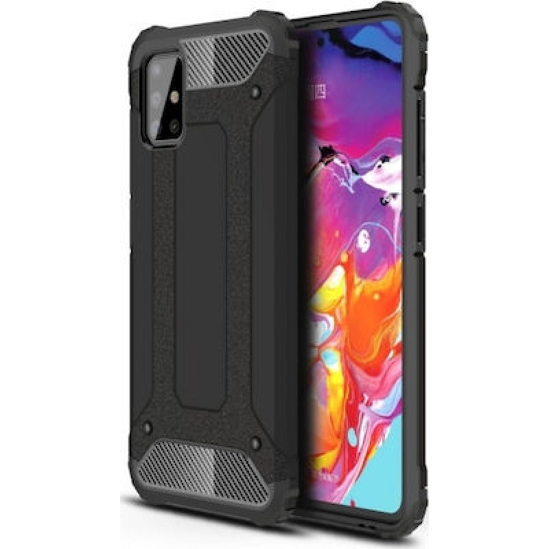 Oem Θήκη Armor Back Cover Για Samsung Galaxy M51  Μαύρο