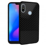 OEM Θήκη Σιλικόνης Carbon Για Xiaomi Mi A2 Lite / 6 pro  Μαύρο