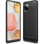 Oem Θήκη Σιλικόνης Carbon Για Samsung Galaxy A42 5G  Μαύρο