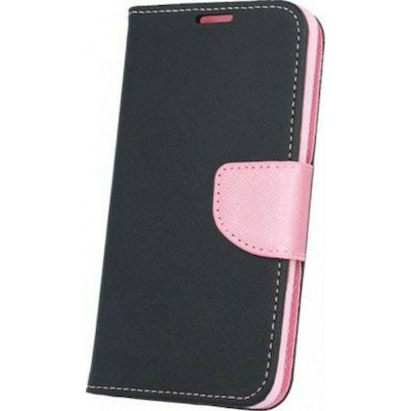  Oem Θήκη Βιβλίο Fancy Με Υποδοχή Κάρτας ΓιαSamsung Galaxy S21 Plus 5G  Μαύρο