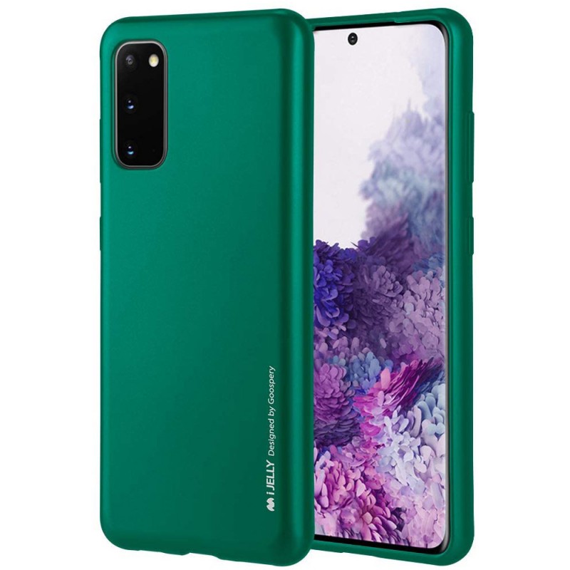 Mercury i-Jelly Slim Fit Case Θήκη Σιλικόνης Για Samsung Galaxy A71 5G / 4G Lite Πράσινο 