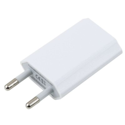 USB Wall Adapter Λευκό (WOZ004)