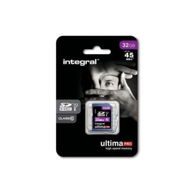 INTEGRAL Ultima Pro microSDHC UHS-I w/ SD Adapter 32GB CL10