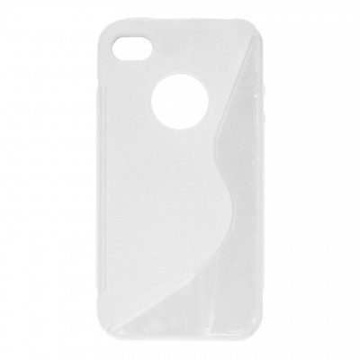 Oem Θήκη Σιλικόνης  Για Apple iPhone 4 / 4s  Άσπρο