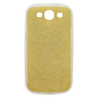 Oem Θήκη Σιλικόνης Με Glitter Για Samsung Galaxy S3  Σχέδια