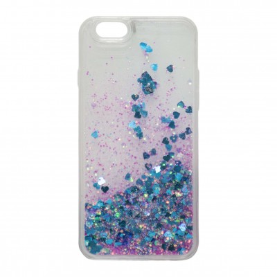 Oem Θήκη TPU Με Υγρό Glitter Για    Apple iPhone 6 / 6s  Σχέδια