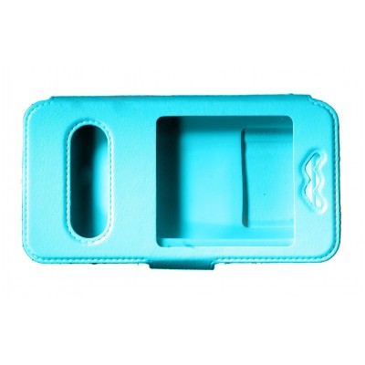 Oem Θήκη Universal Με Παράθυρα  3,8-4,3" Γαλάζια