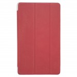 Oem  Θήκη Βιβλίο - Σιλικόνη Flip Cover Για Apple IPad 9.7'' 2017 / 2018  Κόκκινο