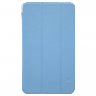 Trifold Θήκη Βιβλίο με Σιλικόνη Flip Cover Για Apple Ipad Air 10.5'' 2019  Γαλάζιο