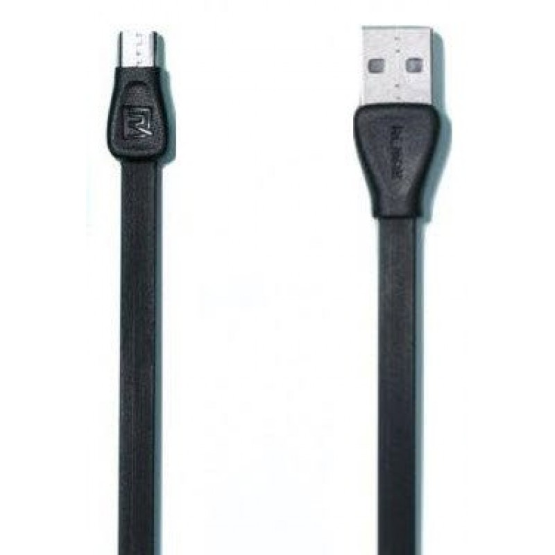 Remax Martin Micro USB Data Cable 1m RC-028M Μαύρο 
