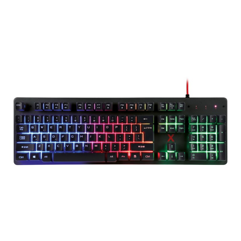 Maxlife Gaming MXGK-200 Πληκτρολόγιο 1,8 m Μαύρο