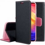 Oem Θήκη Βιβλίο Fancy Για Xiaomi Redmi 9C / Redmi 10A Μαύρο - Ροζ 