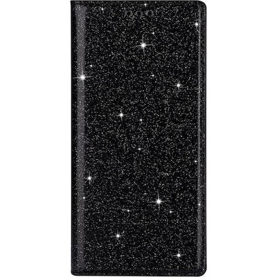 Oem Θήκη Βιβλίο Shining Case Για Samsung Galaxy A02s / M02s / F02s Μαύρο