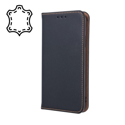 Θήκη Βιβλίο Genuine Leather case Smart Pro Για Samsung Galaxy A13 5G / A04S Μαύρο