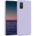 Oem Θήκη Σιλικόνης Matt 1,2 mm Για Samsung Galaxy A31    Μωβ