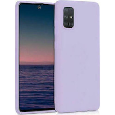 Oem Θήκη Σιλικόνης Matt 1,2 mm Για Samsung Galaxy A31    Μωβ