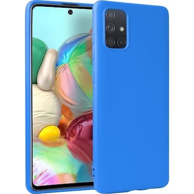 Oem Θήκη Σιλικόνης Matt 1,2 mm Για    Samsung Galaxy S20 Ultra / S20 Ultra 5G  Μπλε
