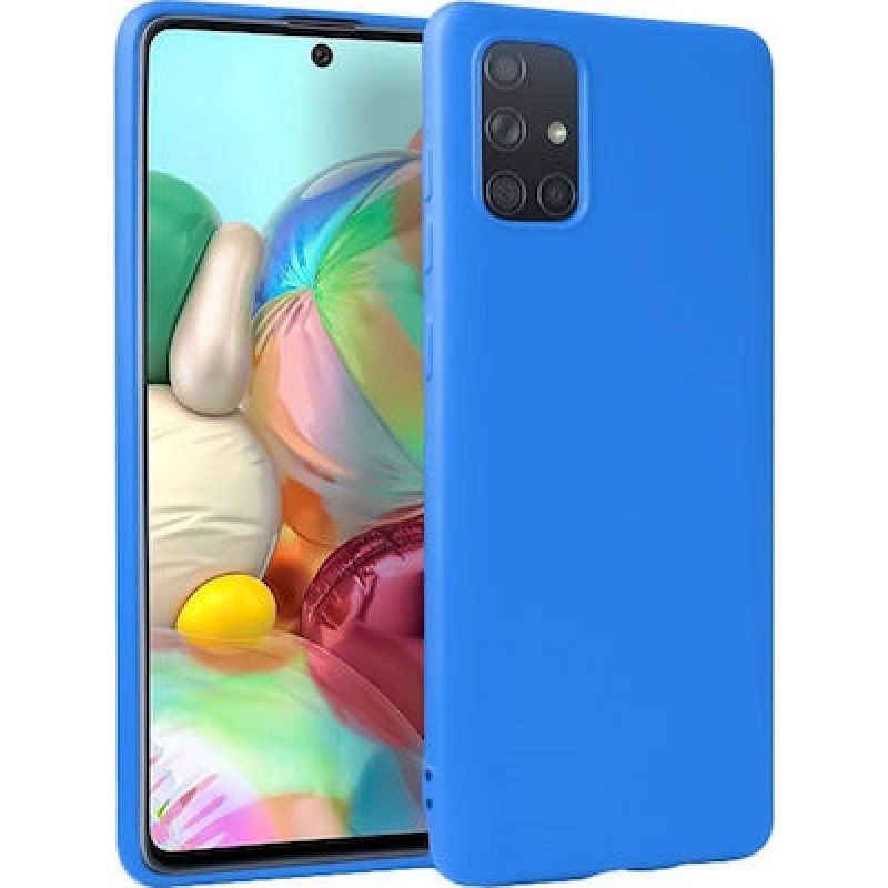 Oem Θήκη Σιλικόνης Matt 1,2 mm Για    Samsung Galaxy S20 Ultra / S20 Ultra 5G  Μπλε