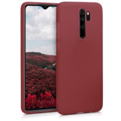 Oem Θήκη Σιλικόνης Matt 1,2 mm Για Xiaomi Redmi Note 8 Pro Μπορντό