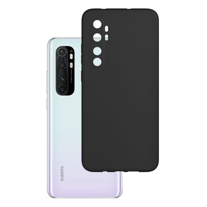 Oem Θήκη Σιλικόνης Matt 1,2 mm Για Xiaomi Mi Note 10 Lite  Μαύρο