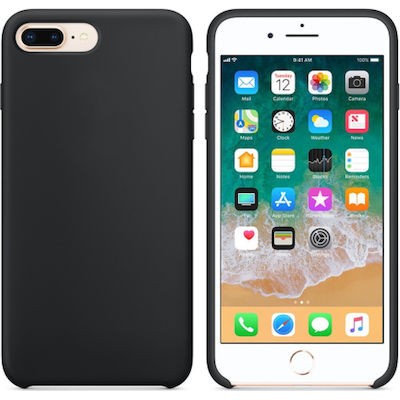 OEM Θήκη Σιλικόνης Για Apple iPhone 7 Plus Μαύρη