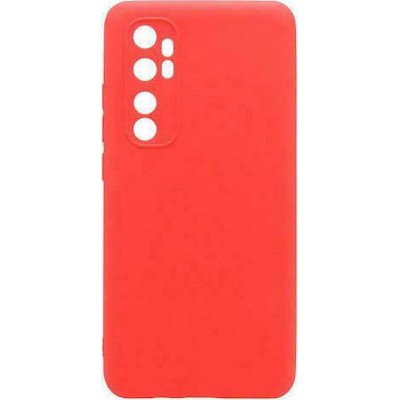 Oem Θήκη Σιλικόνης Matt 1,2 mm Για Xiaomi Mi Note 10 Lite  Κόκκινο