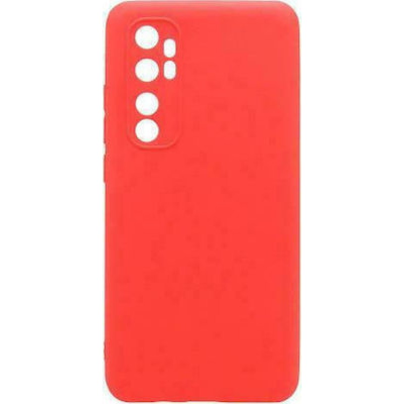 Oem Θήκη Σιλικόνης Matt 1,2 mm Για Xiaomi Mi Note 10 Lite  Κόκκινο