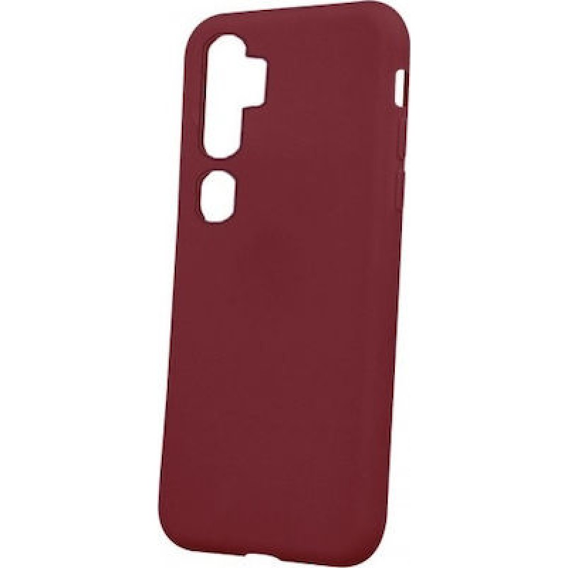 Oem Θήκη Σιλικόνης Matt 1,2 mm Για Xiaomi Mi Note 10 Lite  Μπορντό