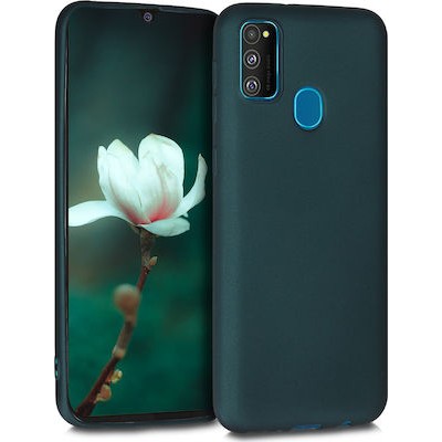 Oem Θήκη Σιλικόνης Matt 1,2 mm Για Samsung Galaxy M30s Πράσινο