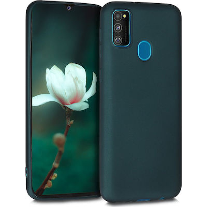 Oem Θήκη Σιλικόνης Matt 1,2 mm Για Samsung Galaxy M30s Πράσινο