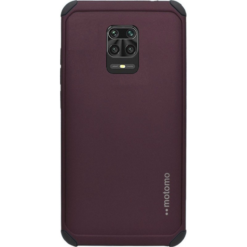 Θήκη motomo Back Cover Για Xiaomi Redmi Note 9 Pro / Redmi Note 9s / Note 9 Pro Max  Μπορντό