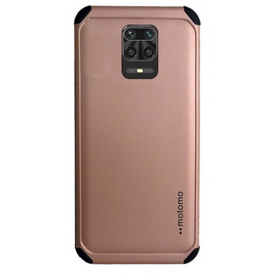 Θήκη motomo Back Cover Για Xiaomi Redmi Note 9 Pro / Redmi Note 9s / Note 9 Pro Max  Χρυσή - Ροζ