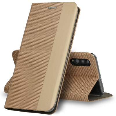 Venus Θήκη Βιβλίο Smart Senso Για Samsung Galaxy A21s  Χρυσό