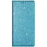 Oem Θήκη Βιβλίο Χρυσόσκονη Για Xiaomi Redmi Note 9 Pro / Redmi Note 9s / Note 9 Pro Max Τιρκουάζ