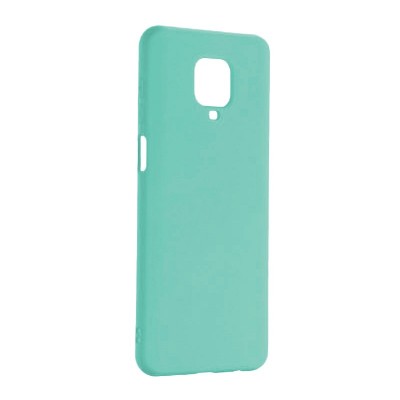 Oem Back Cover Silicone Soft 2,0 mm Για Xiaomi Redmi Note 9 Pro / Redmi Note 9s / Note 9 Pro Max Τιρκουάζ