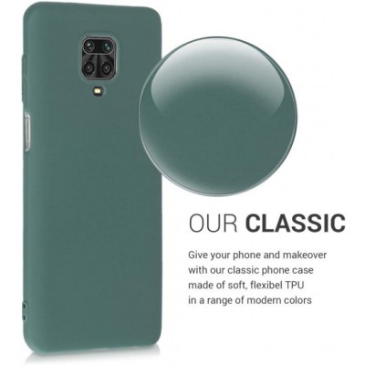 Oem Back Cover Silicone Soft 2,0 mm Για  Xiaomi Redmi Note 9 Pro / Redmi Note 9s / Note 9 Pro Max Πράσινο 